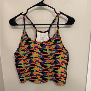 Fleo Halloween crop tank top
